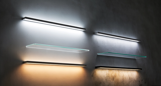 What Are Floating Glass Shelf Lights?
