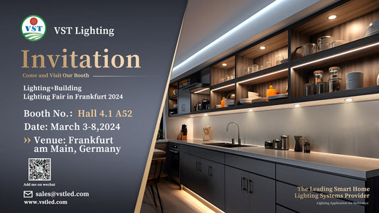 Visit VST Lighting(VSTLED.COM) at Lighting+Building, Lighting Fair in Frankfurt 2024