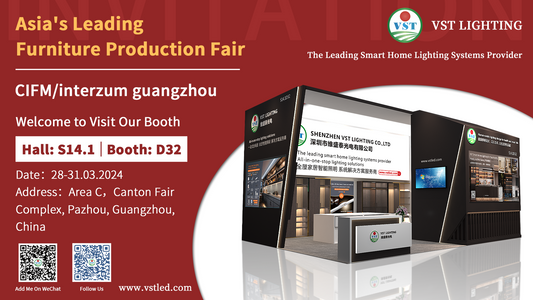 Visit VST Lighting at CIFM/interzum Guangzhou, Lighting Fair in Guangzhou 2024