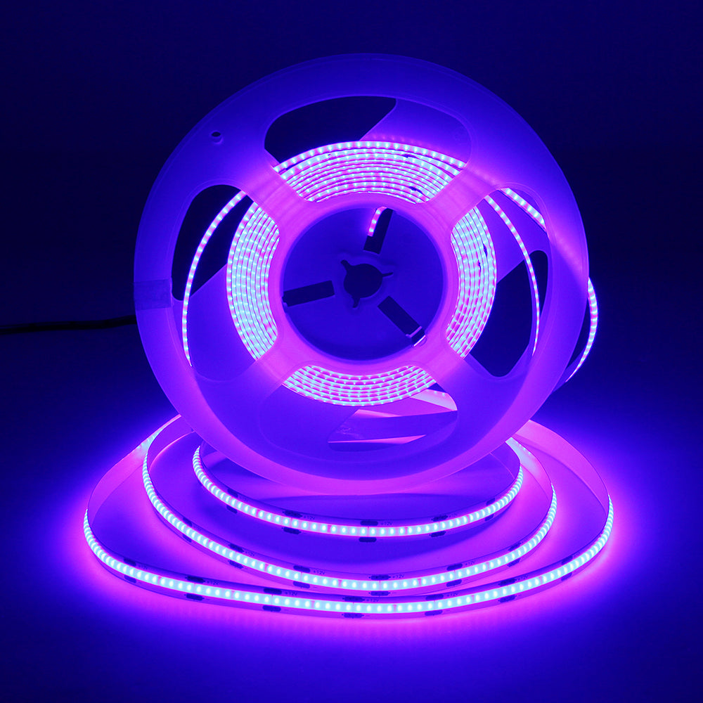 Luces LED COB FB03 de 24 V, tira de luces LED sin puntos de 5 mm, RoHS, ETL, CE, Reach, UL para decoración de gabinetes, 3000 K/4000 K/5000 K/6500 K