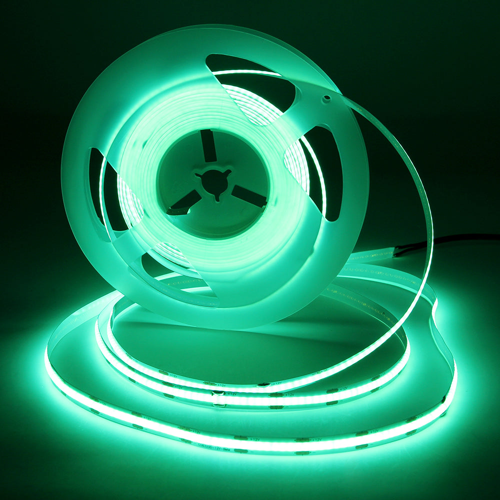 Luces LED COB FB03 de 24 V, tira de luces LED sin puntos de 5 mm, RoHS, ETL, CE, Reach, UL para decoración de gabinetes, 3000 K/4000 K/5000 K/6500 K