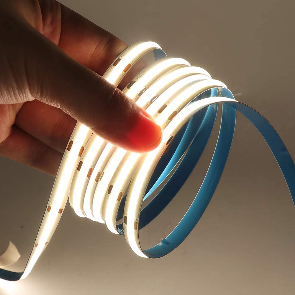 FB01 24V Warm White LED Strip 8mm High Brightness Commercial LED Tape Light RoHS, CE for Wall Decoration 3000K/4000K/6500K