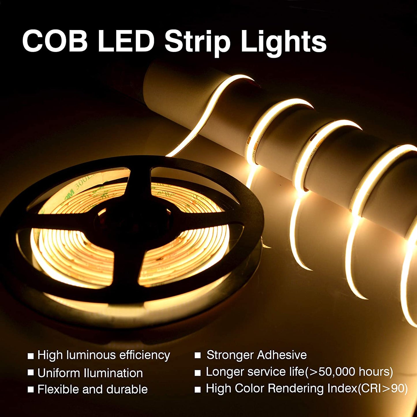 Send inquiry for FB06 12V Flexible COB Strip Light Width 5mm Dotless LED Tape Light with RoHS, CE for Ambient Illumination to high quality COB Strip Light supplier. Wholesale LED Tape Light directly from China COB Strip Light manufacturers/exporters. Get a factory sale price list and become a distributor/agent-vstled.com