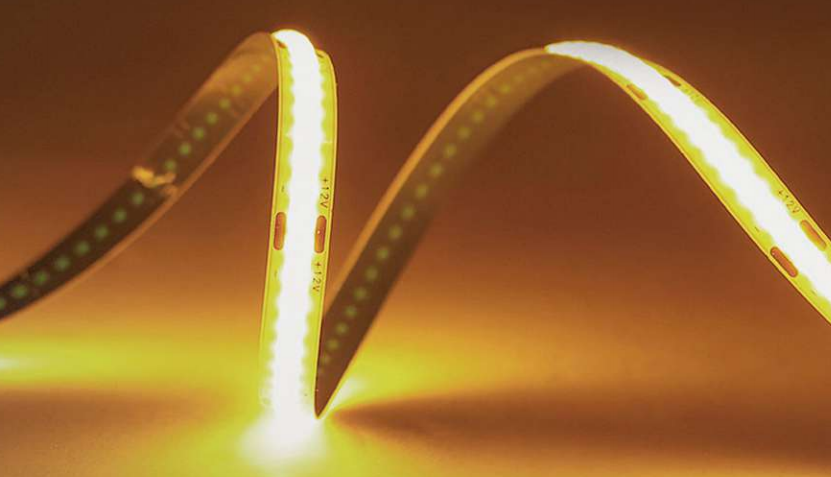 FB01 24V Tira de LED blanca cálida 8mm Cinta de luz LED comercial de alto brillo RoHS, CE para decoración de paredes 3000K/4000K/6500K