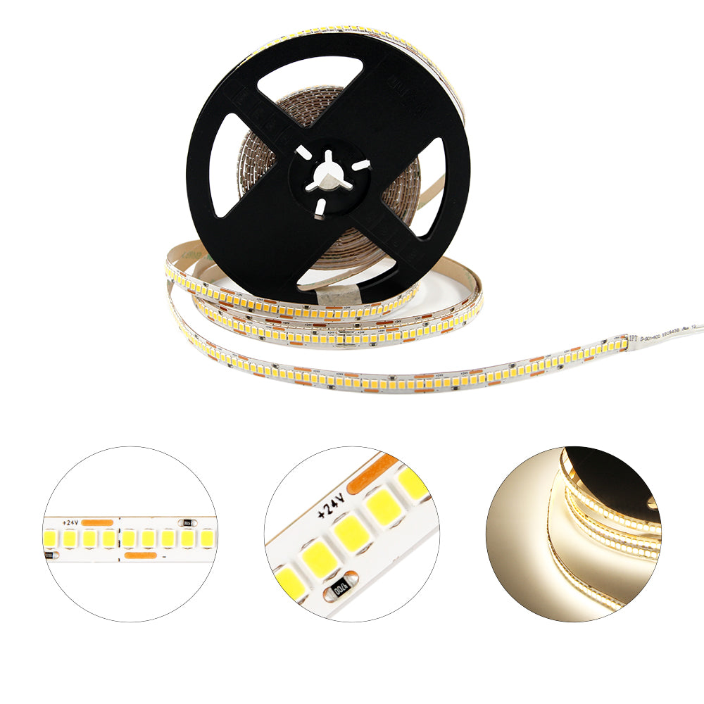 FS69 24V Custom LED Strip Lights 8mm Flexible Ribbon Lights with CE for Closet Decoration 3000K/4000K/6500K