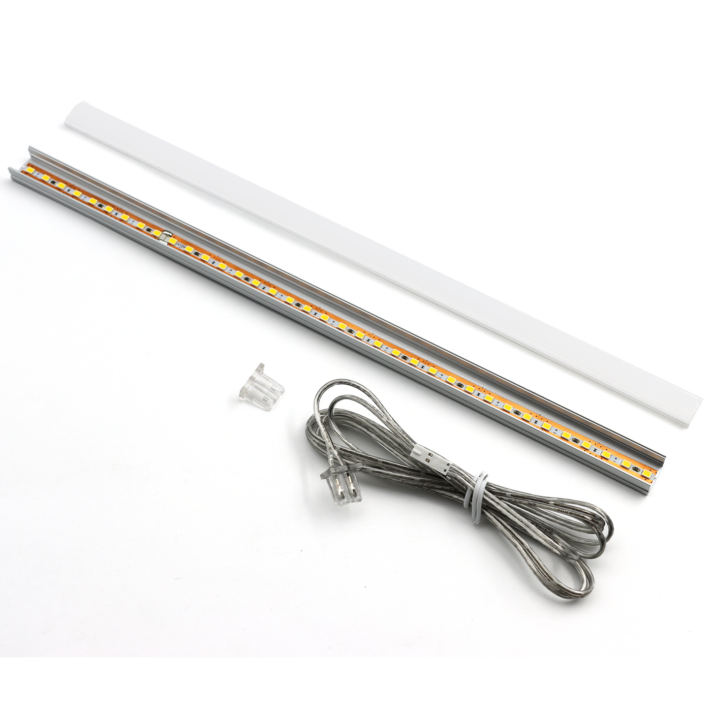 APE1 柔性 LED 铝型材 U 形 LED 线性灯具,带硅胶盖,适用于木工项目