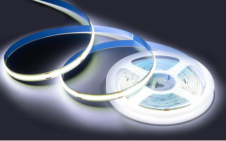 FB01 24V Warm White LED Strip 8mm High Brightness Commercial LED Tape Light RoHS, CE for Wall Decoration 3000K/4000K/6500K