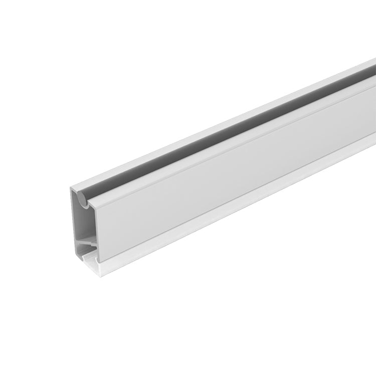 Canal difusor LED AL6063 Canal de luz de tira de aluminio personalizable  con cubierta de PMMA para armario 18*34 mm –