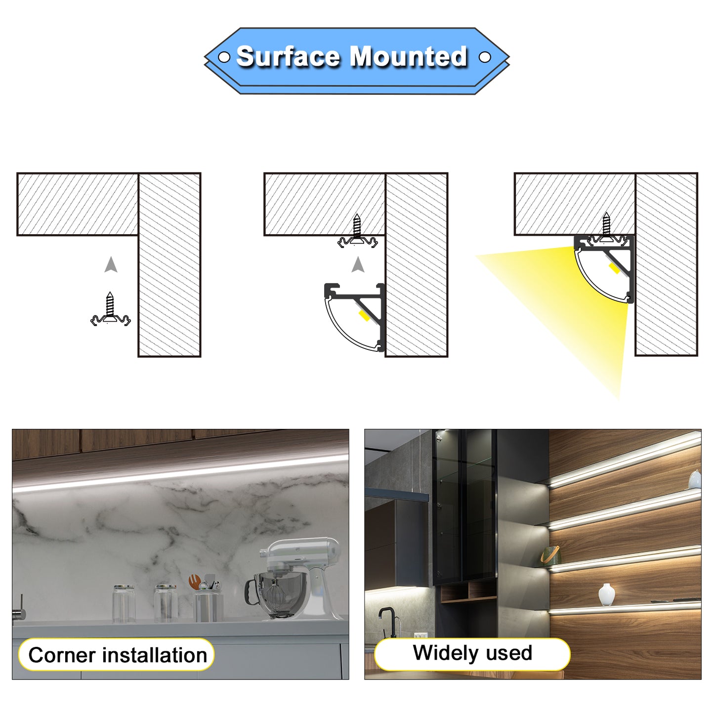 Send an inquiry for 45 Degree LED Channel AL6063 LED Mounting Channel with PC Cover to high quality 45 Degree LED Channel supplier. Wholesale LED Mounting Channel directly from China 45 Degree LED Channel manufacturers/exporters. Get a factory sale price list and become a distributor/agent-vstled.com