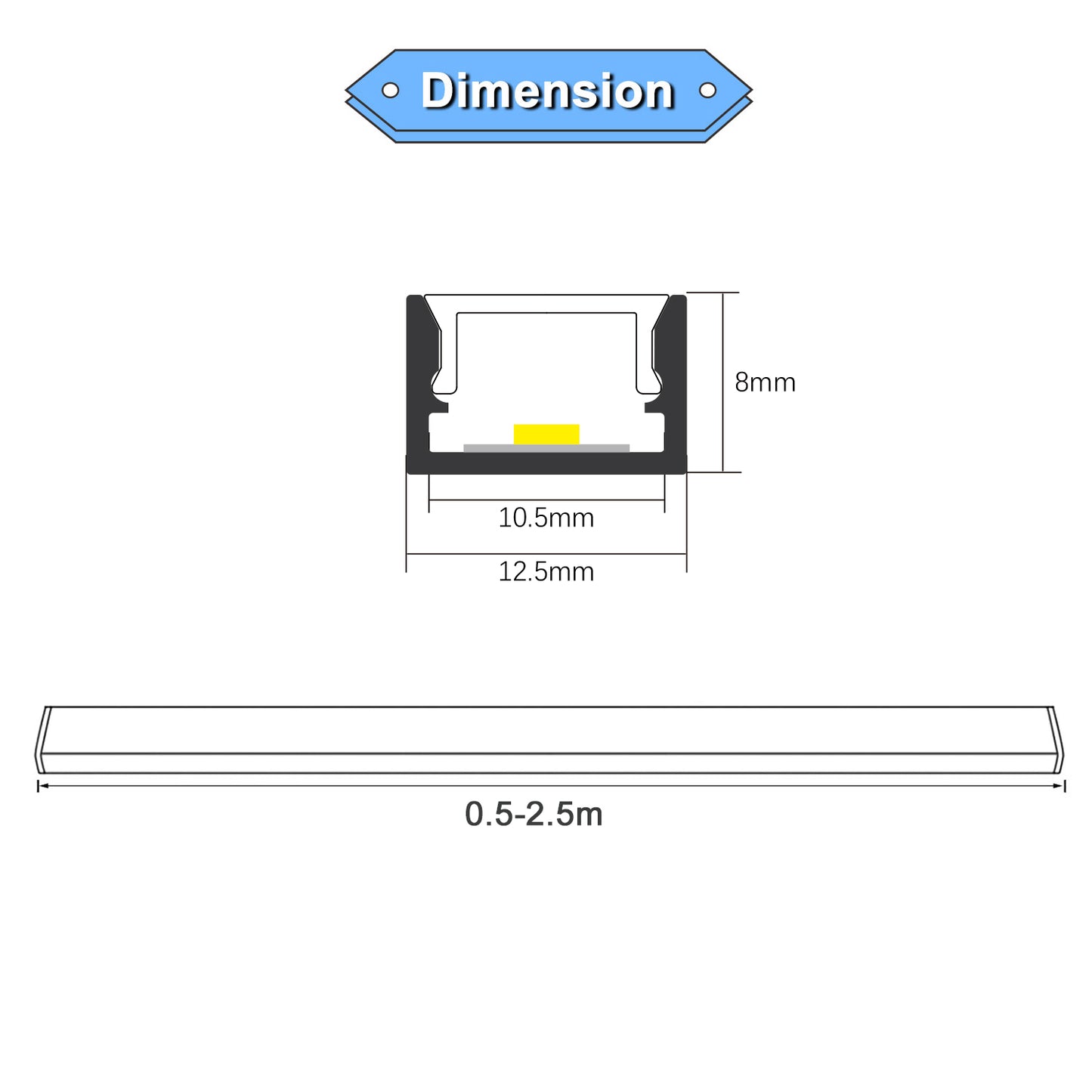 Send an inquiry for LED Diffuser Channel High Quality AL6063 LED Light Strip Profile for Mood Lighting to high quality LED Light Strip Profile supplier. Wholesale LED Diffuser Channel directly from China LED Light Strip Profile manufacturers/exporters. Get a factory sale price list and become a distributor/agent-vstled.com