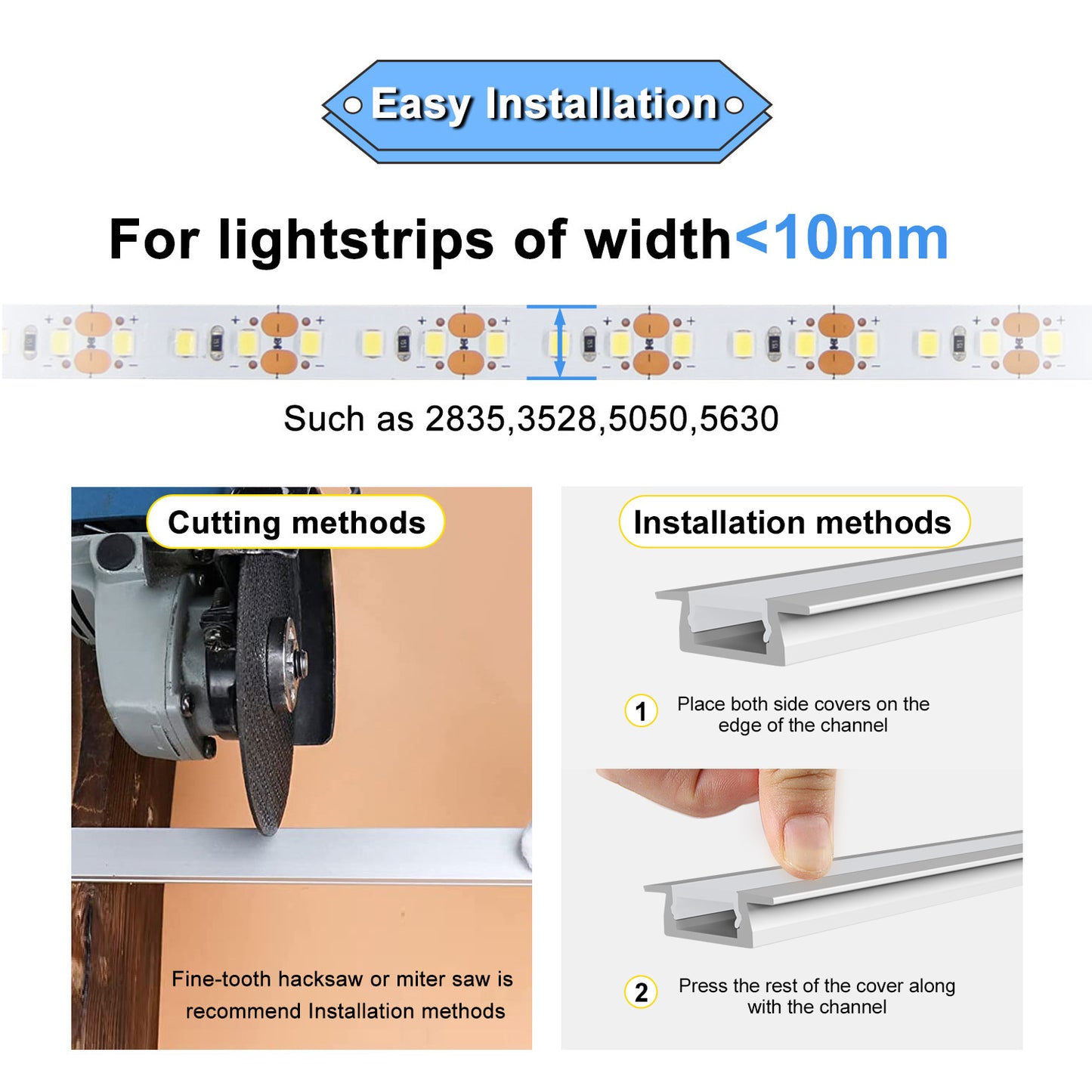Send an inquiry for Recessed LED Channel AL6063 Ultra Thin LED Light Extrusion with Modern Style for Display Cabinet 22*6mm to high quality Recessed LED Channel supplier. Wholesale Ultra Thin LED Light Extrusion directly from China Recessed LED Channel manufacturers/exporters. Get a factory sale price list and become a distributor/agent-vstled.com
