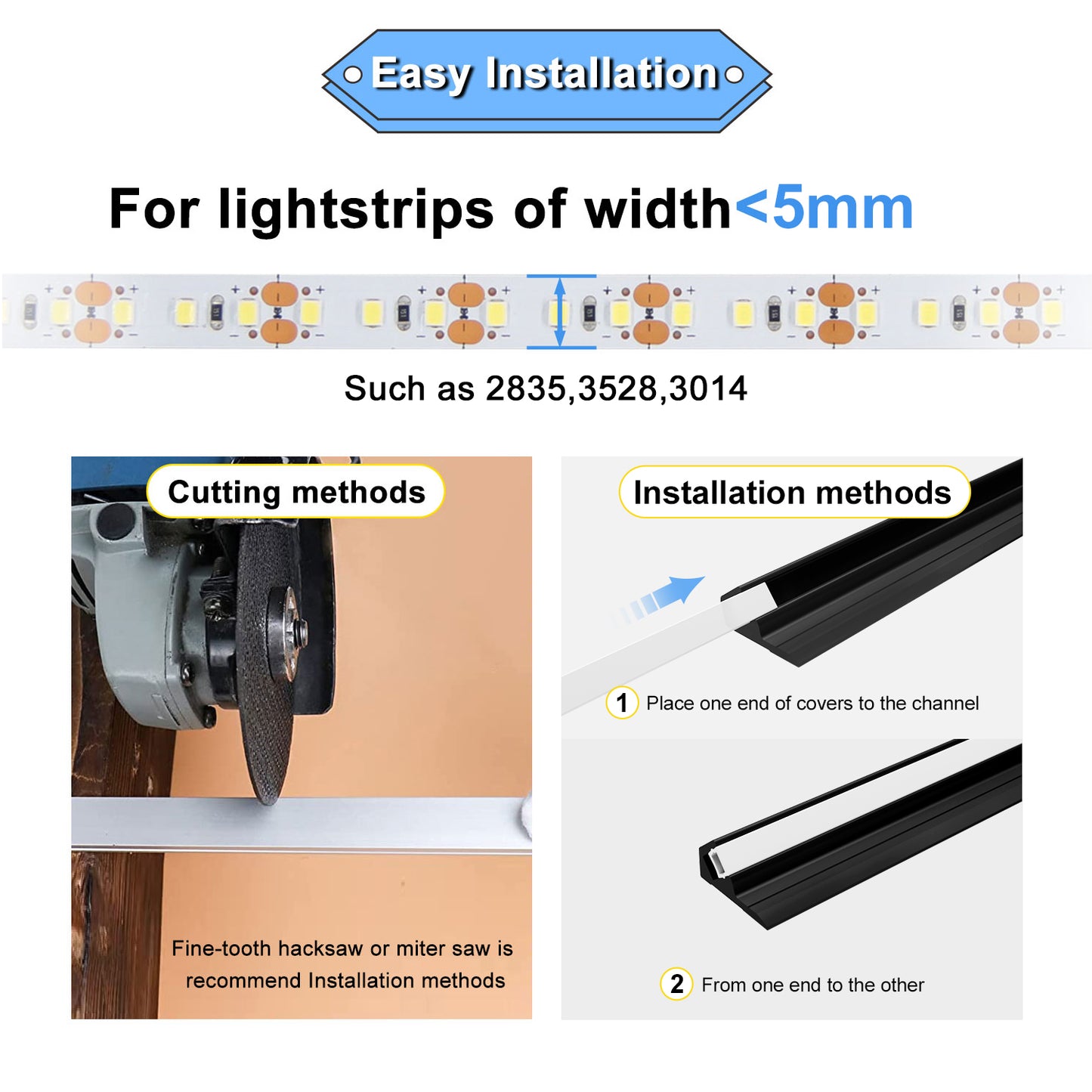 Send an inquiry for Surface Mounted LED Aluminum Channels AL6063 45 Degree LED Light Strip Profile to high quality LED Aluminum Channels supplier. Wholesale LED Light Strip Profile directly from China LED Aluminum Channels manufacturers/exporters. Get a factory sale price list and become a distributor/agent-vstled.com