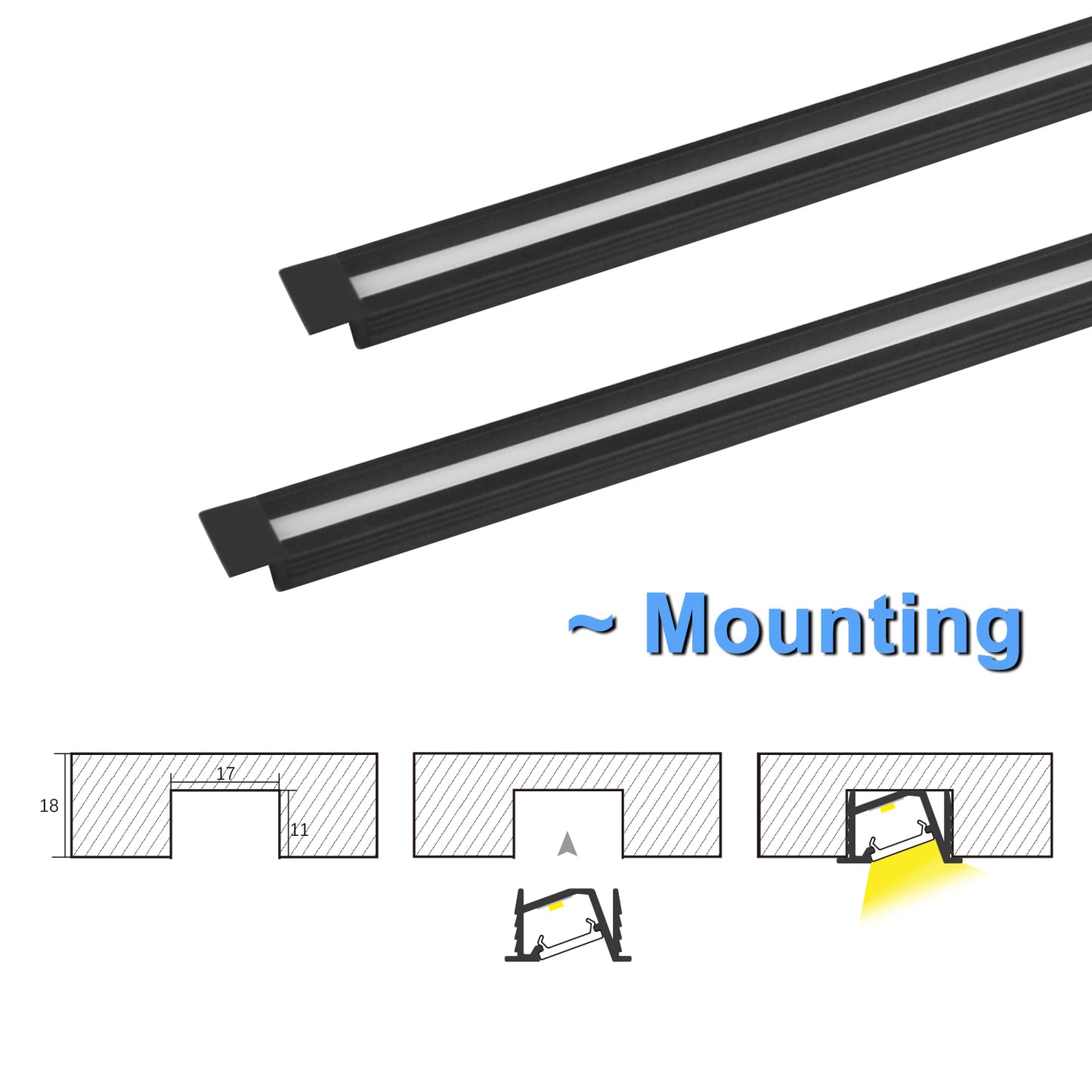 Send an inquiry for LED Light Extrusion AL6063 Anti-Dazzle Aluminium Strip Light Channel with Ultra-thin Edge for Indoor Lighting to high-quality LED Light Extrusion supplier. Wholesale Aluminium Strip Light Channel directly from China LED Light Extrusion manufacturers and exporters. Get a factory sale price list and become a distributor/agent-vstled.com
