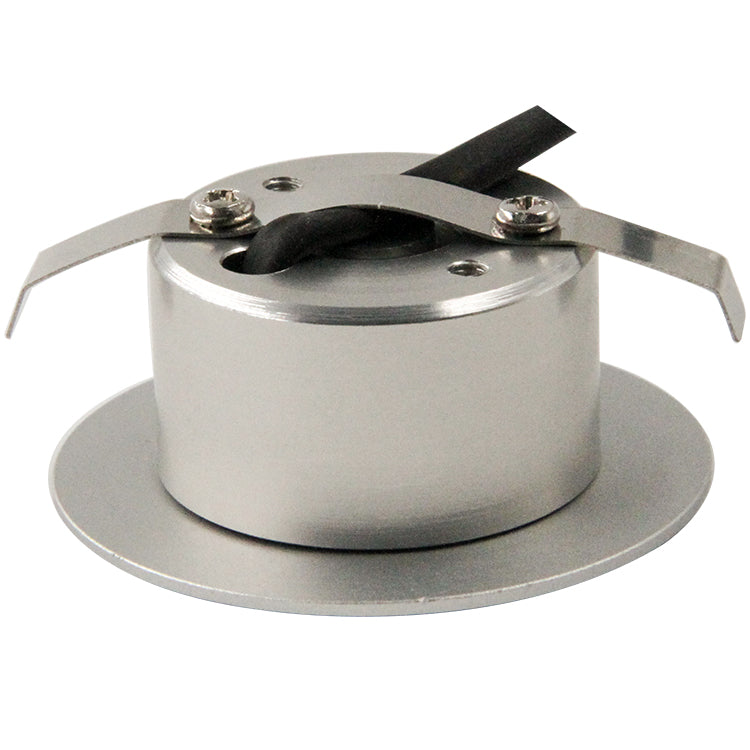 CB15 12V Small Puck Lights Cabinet 1.5W Recessed Undercupboard Lights with High CRI for Pantry,Workbench 3000K