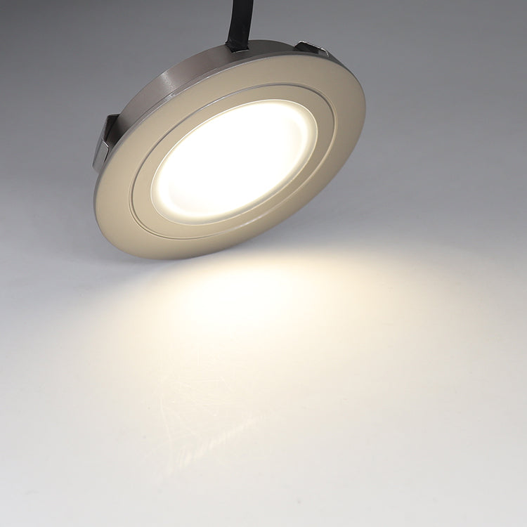 CB29 12V Under Counter LED Puck Lights 2.5W Bright Kitchen Cupboard Lights with Easy Installation for Modern Furniture