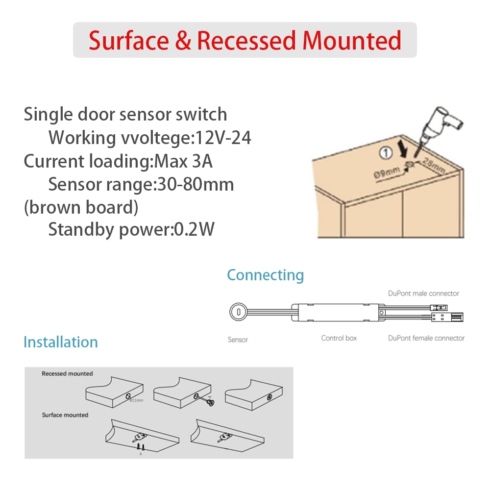 Send inquiry for 12V Double Door Activated Light Switch 60W Automatic Light Sensor Switch with CE,EMC for Cabinets, Shelves to high quality Double Door Activated Light Switch supplier. Wholesale Automatic Light Sensor Switch directly from China Double Door Activated Light Switch manufacturers/exporters. Get a factory sale price list and become a distributor/agent-vstled.com.