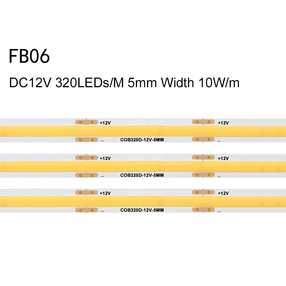 Send inquiry for FB06 12V Flexible COB Strip Light Width 5mm Dotless LED Tape Light with RoHS, CE for Ambient Illumination to high quality COB Strip Light supplier. Wholesale LED Tape Light directly from China COB Strip Light manufacturers/exporters. Get a factory sale price list and become a distributor/agent-vstled.com