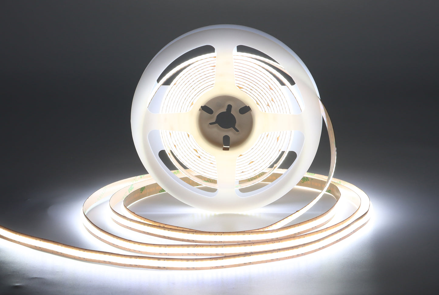 FB01 24V Tira de LED blanca cálida 8mm Cinta de luz LED comercial de alto brillo RoHS, CE para decoración de paredes 3000K/4000K/6500K