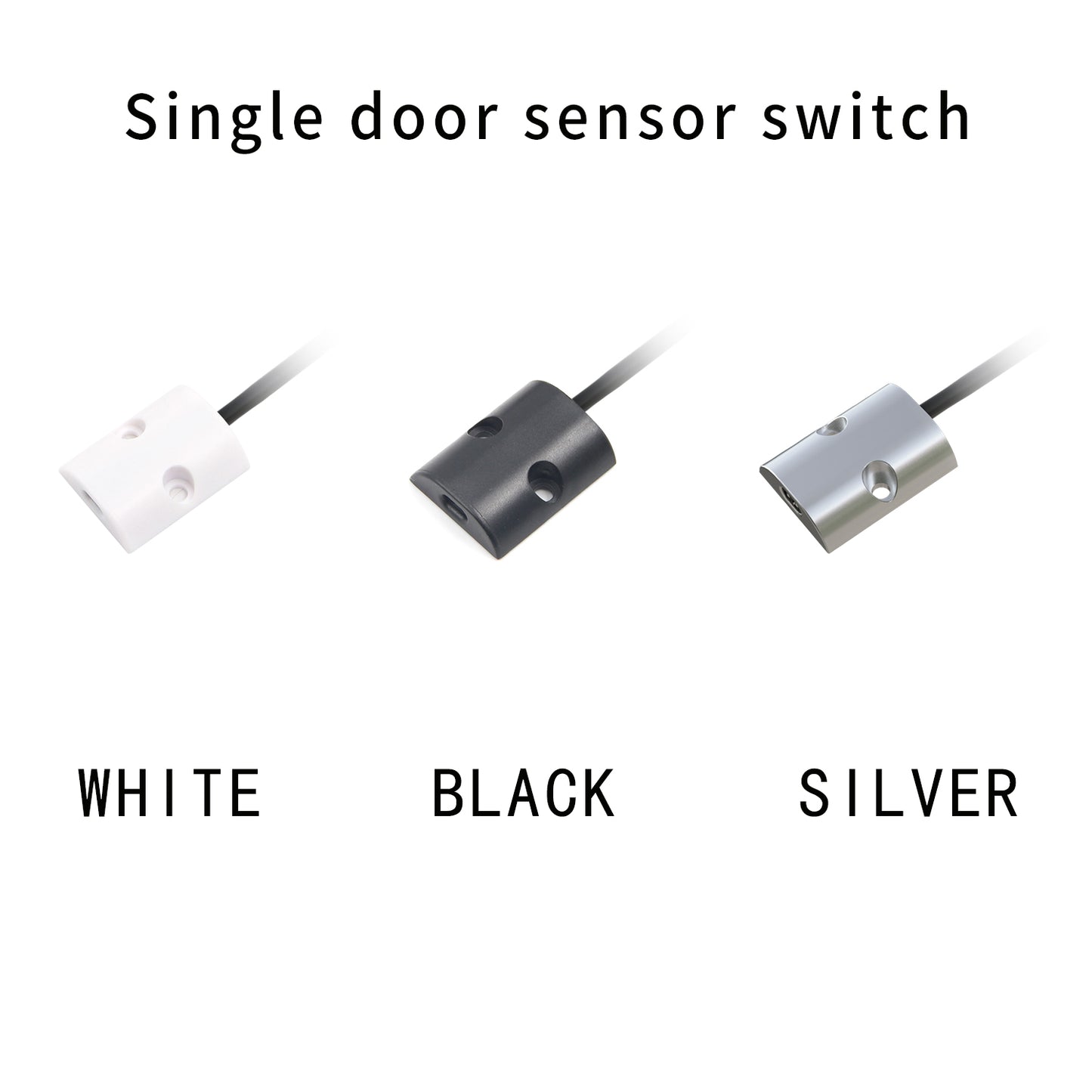 ID02 12V Mini Door Activated Light Switch 60W Hands-Free Cupboard Light Sensor Switch with Recessed Design for Modern Furniture
