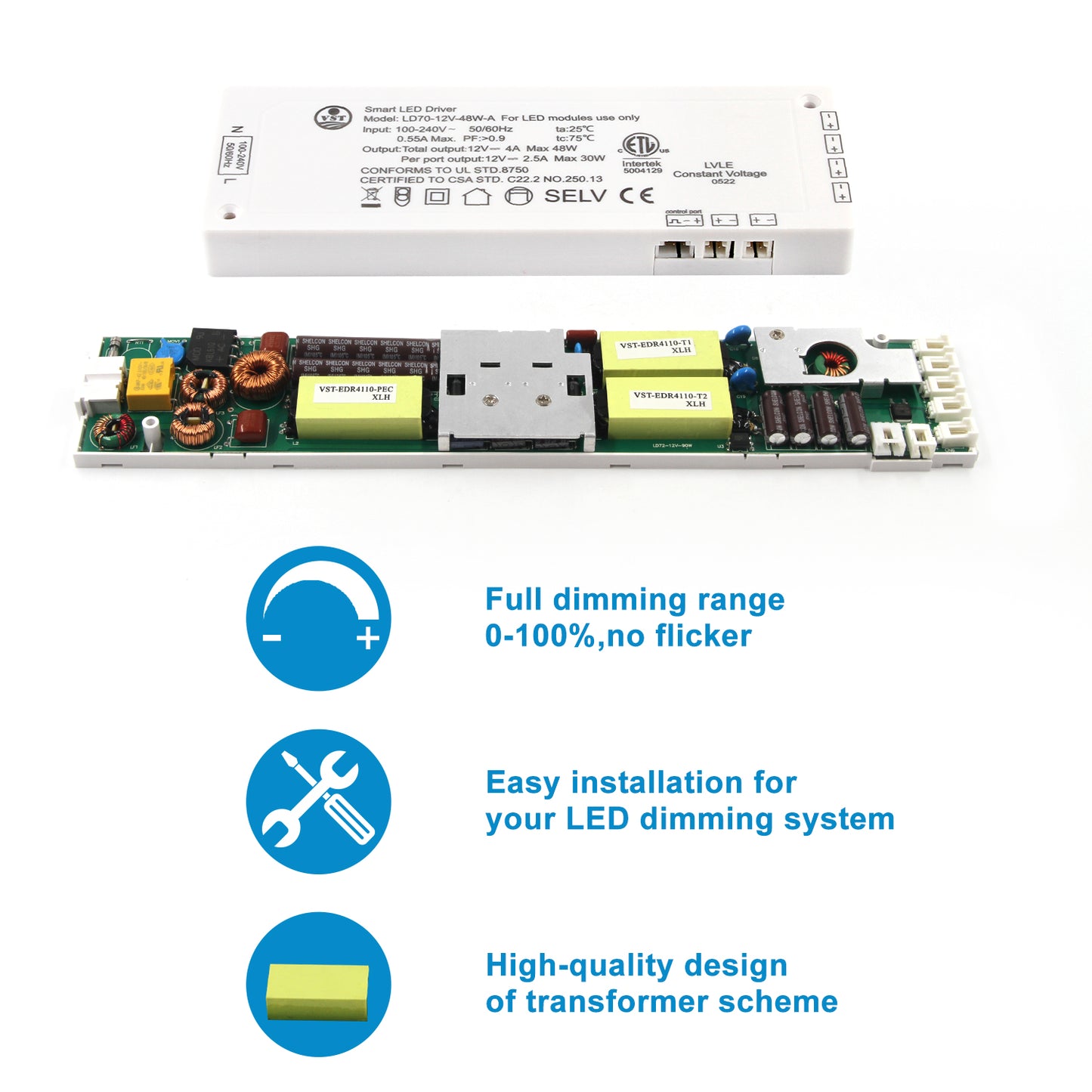 Send Inquiry for Ultra-Thin LED Light Driver 45W LED Strip Light Transformer with CCC to high-quality LED Light Driver supplier. Wholesale LED Strip Light Transformer directly from China LED Light Driver manufacturers/exporters. Get a factory sale price list and become a distributor/agent | VSTLED.COM