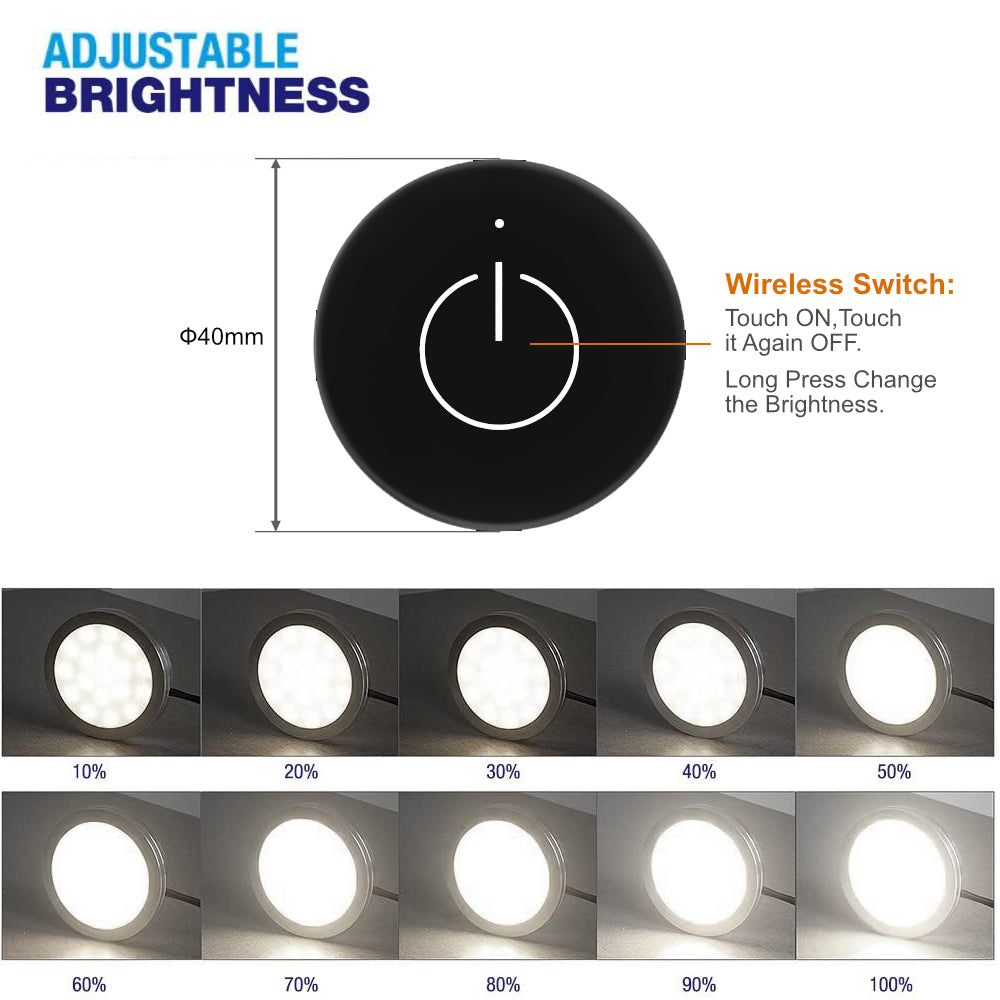Send inquiry for Black 12 Volt DC LED Puck Lights 1.8W Small Under Counter Lights with ETL to high quality LED Cabinet Puck Lights supplier. Wholesale Under Cupboard Lights directly from China LED Cabinet Puck Lights manufacturers/exporters. Get a factory sale price list and become a distributor/agent-vstled.com