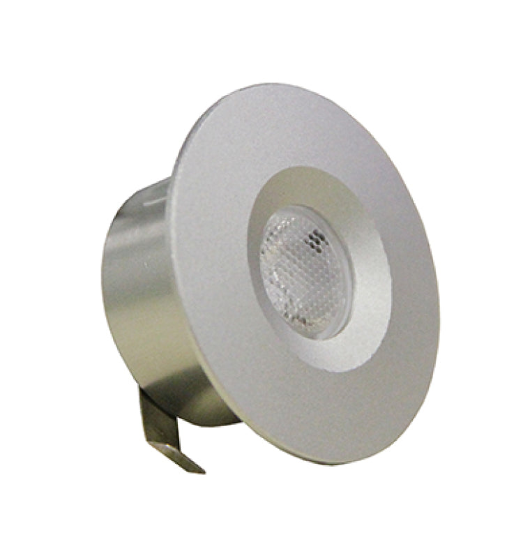 CB15 12V Small Puck Lights Cabinet 1.5W Recessed Undercupboard Lights with High CRI for Pantry,Workbench 3000K