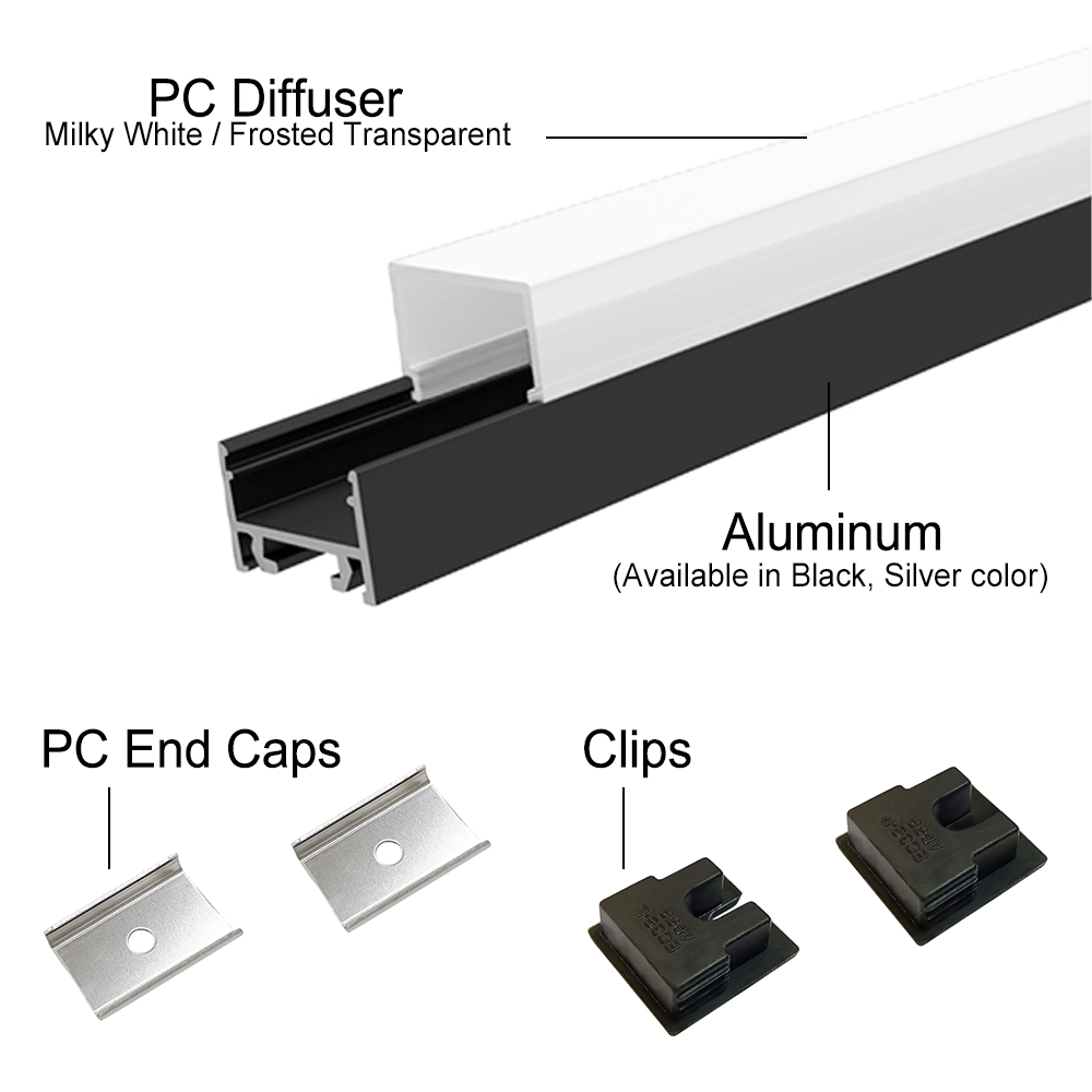 Send an inquiry for Customized LED Light Strip Profile AL6063 U Shaped Aluminum Channel with End Cap and Clips to high quality U Shaped Aluminum Channel supplier. Wholesale LED Light Strip Profile directly from China U Shaped Aluminum Channel manufacturers/exporters. Get a factory sale price list and become a distributor/agent-vstled.com