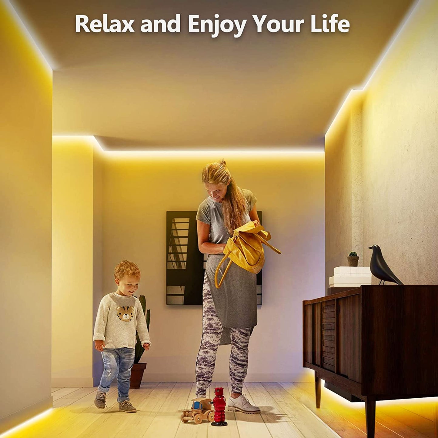 FB01 24V Warm White LED Strip 8mm High Brightness Commercial LED Tape Light RoHS, CE for Wall Decoration 3000K/4000K/6500K