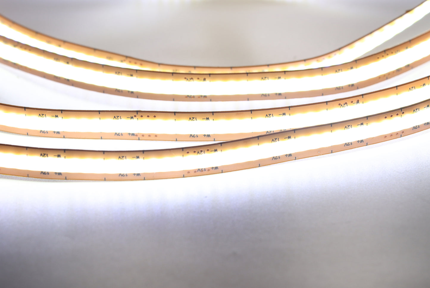 FB01 24V Tira de LED blanca cálida 8mm Cinta de luz LED comercial de alto brillo RoHS, CE para decoración de paredes 3000K/4000K/6500K