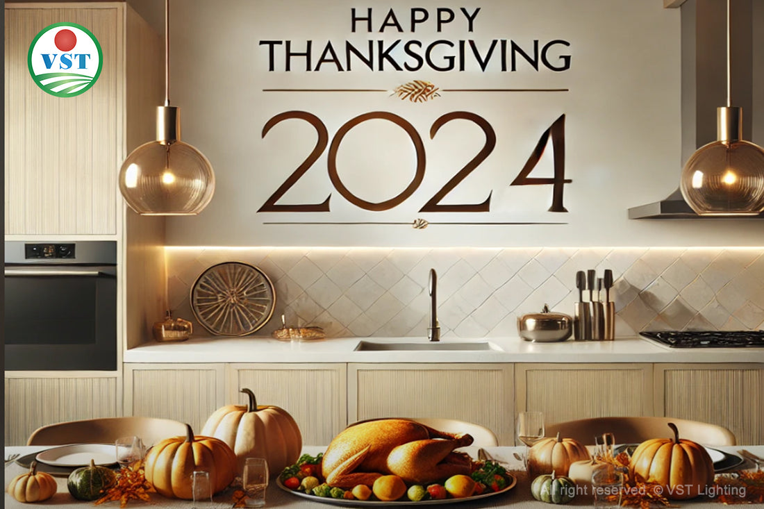 Happy Thanksgiving 2024 from VST Lighting|Cabinet Lighting Solution Provider