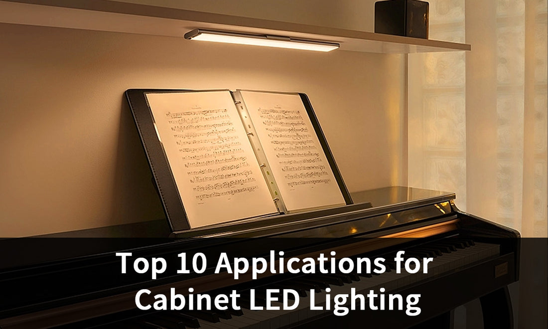 Top 10 Applications for Cabinet LED Lighting