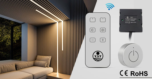 How Do VST Lighting Cabinet Light Sensor Switches Enhance Convenience?