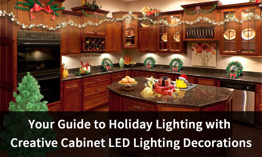 Your Guide to Holiday Lighting with Creative Cabinet LED Lighting Decorations