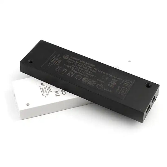 LD40-12V-WL-A Under Cabinet Light Transformer 8W Constant Current LED Driver with TUV-GS/ETL for LED Lights, Sensor Switch 111*44.5*15mm