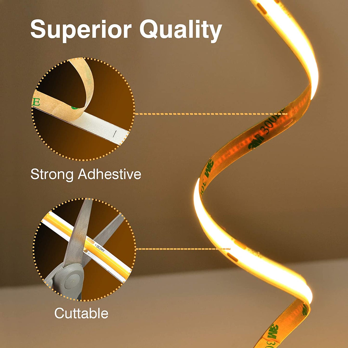Send inquiry for 12V Cuttable LED Strips 5mm COB Under Cabinet Tape Lighting with RoHS, CE to high quality Cuttable LED Strips supplier. Wholesale Under Cabinet Tape Lighting directly from China Cuttable LED Strips manufacturers/exporters. Get a factory sale price list and become a distributor/agent-vstled.com