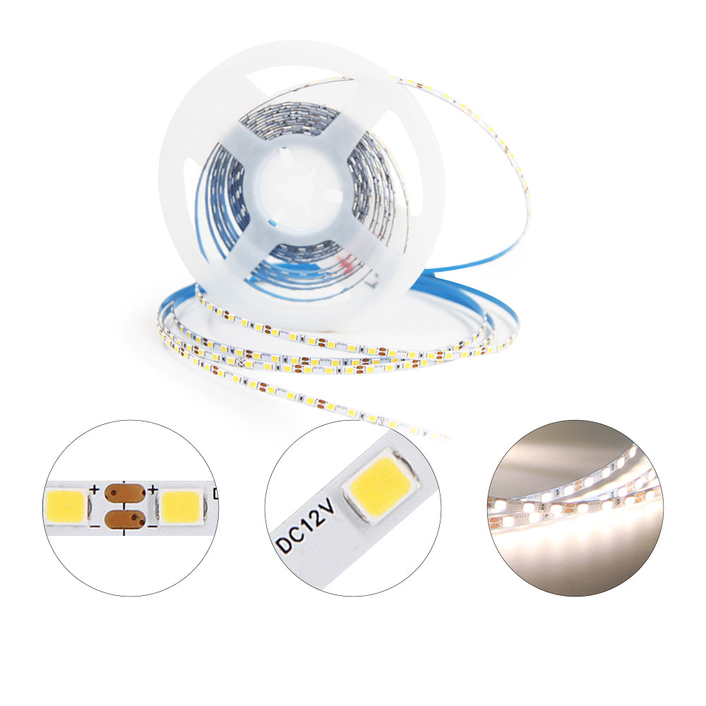 FS74 12 V LED-Schrank-Lichtleisten, 4 mm dimmbares Lichtband mit ETL, CE für Aluminiumkanäle 3000 K/4000 K/6500 K