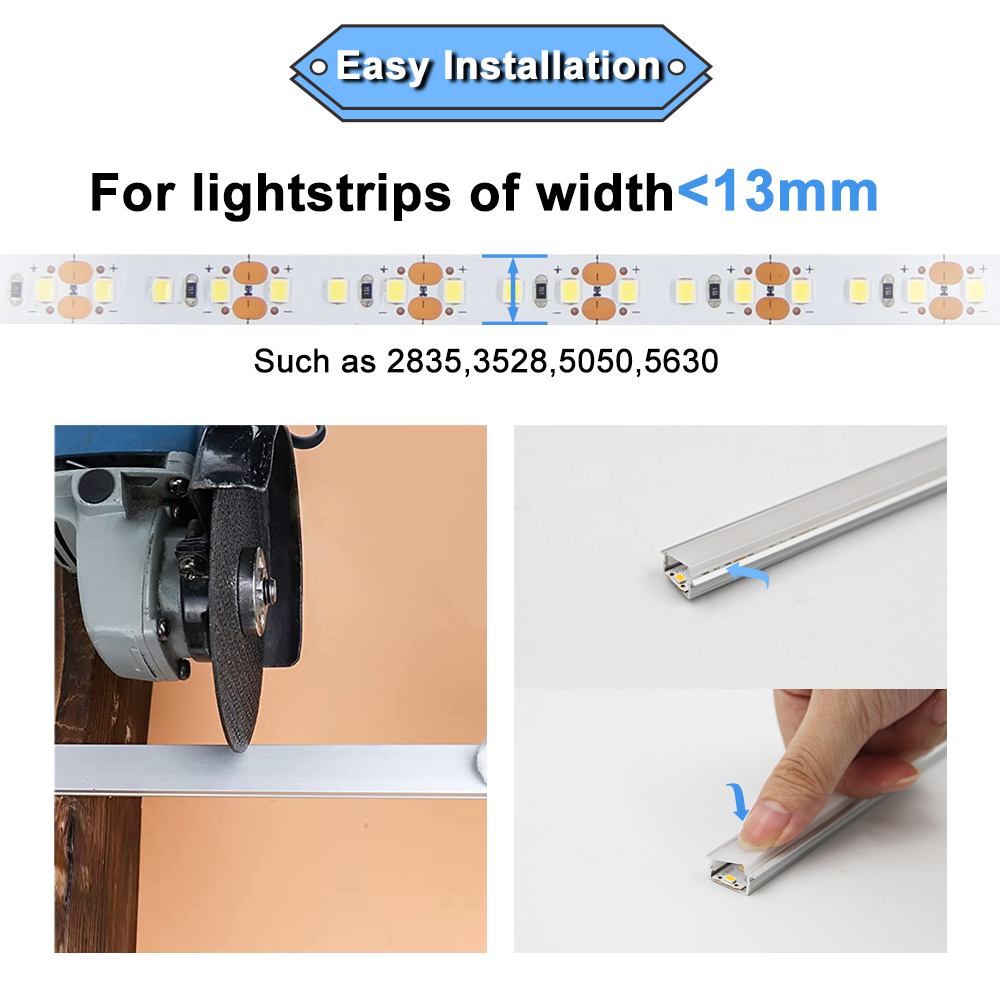 Send an inquiry for LED Light Strip Profile AL6063 Aluminium LED Light Channel to high quality LED Light Strip Profile supplier. Wholesale Aluminium LED Light Channel directly from China LED Light Strip Profile manufacturers/exporters. Get a factory sale price list and become a distributor/agent-vstled.com