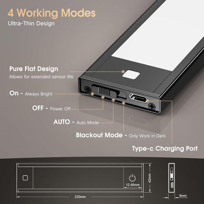 Send inquiry for Rechargeable Motion Sensor Lights 1800mAh Dimmable Under Cabinet Lighting For Bedroom,Stairs supplier. Wholesale Rechargeable Motion Sensor Lights directly from China Under Cabinet Lighting manufacturers/exporters. Get factory sale price list and become a distributor/agent-vstled.com