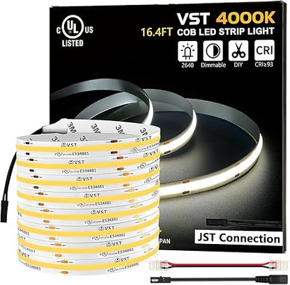 Send an inquiry for 24V COB LED Strip Light 9.6W/m UL Listed LED Tape Light with 528 LEDs/m For Home,Store to a high-quality COB LED Strip Light supplier. Wholesale LED Tape Light directly from China COB LED Strip Light manufacturers and exporters. Get a factory sale price list and become a distributor/agent-vstled.com