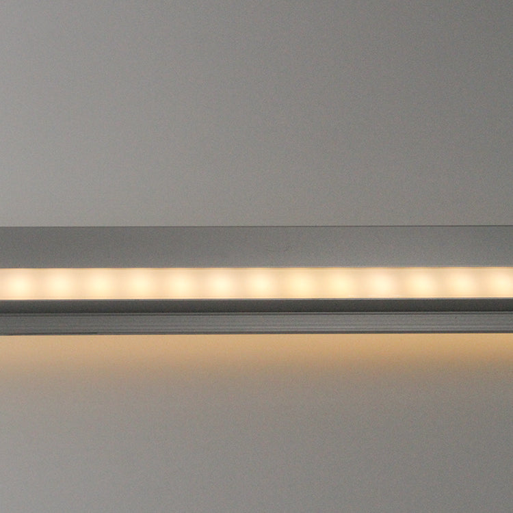 AP14 Recessed Aluminum Strip Light Channels AL6063 High Quality LED Light Extrusion with PC Cover for Tape Light 50*19mm