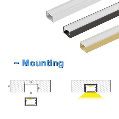 Send an inquiry for LED Tape Aluminum Channel Indoor Decorative Light Strip Profile AL6063 for Glass or Acrylic Plate to high quality LED Tape Aluminum Channel supplier. Wholesale  Light Strip Profile directly from China LED Tape Aluminum Channel manufacturers/exporters. Get a factory sale price list and become a distributor/agent-vstled.com
