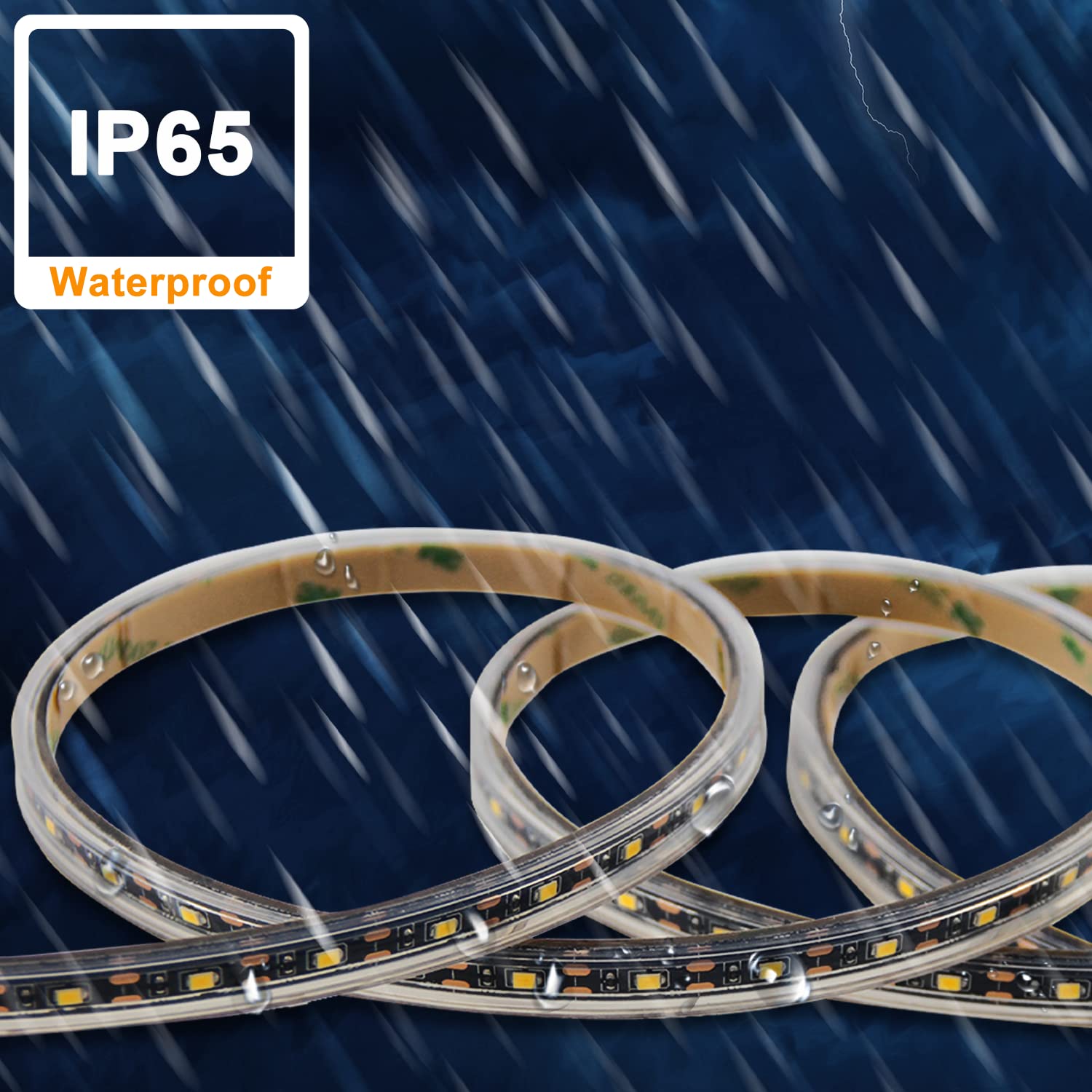 Black PCB 16.4ft 5M 5050 SMD 300 Waterproof LED Flexible Strip Lights Lamp 12V e Black PCB 16.4ft 5M 5050 SMD 300 Waterproof LED Flexible Strip Lights Lamp 12V e