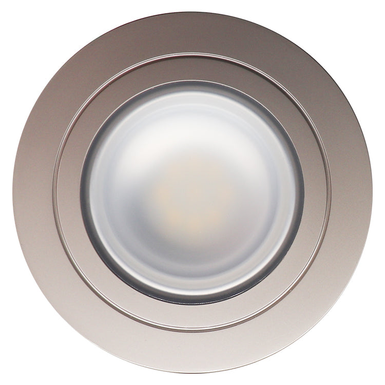 CB29 12V Recessed Under Cabinet Puck Lighting 2.5W High Lumen Kitchen Downlights With Long Lifespan For Wine Cabinet, Closet