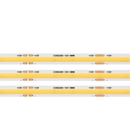 FB01 24 V warmweißer LED-Streifen, 8 mm, hohe Helligkeit, kommerzielles LED-Bandlicht, RoHS, CE, für Wanddekoration, 3000 K/4000 K/6500 K