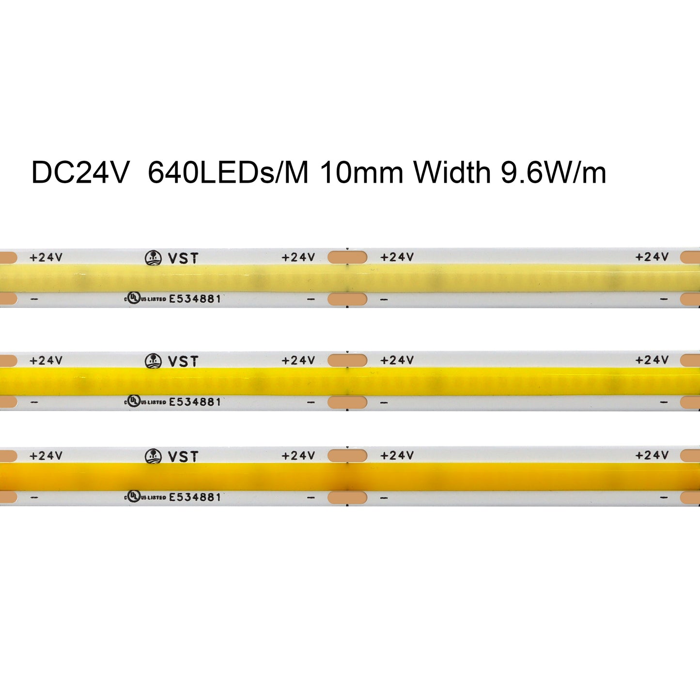 FB01 24 V warmweißer LED-Streifen, 8 mm, hohe Helligkeit, kommerzielles LED-Bandlicht, RoHS, CE, für Wanddekoration, 3000 K/4000 K/6500 K