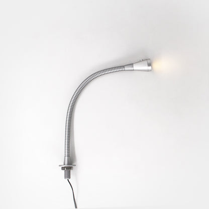RL13 12V LED Bedside Table Lamps 1W Recessed Mounted Gooseneck Reading Light with CE/ETL for Bedroom