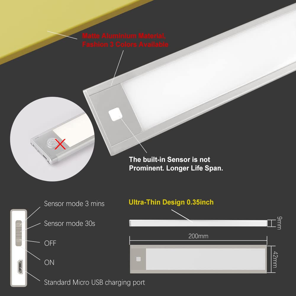 Send inquiry for a 5V Rechargeable Motion Sensor Light 2200mAh Battery Operated Shelf Lights for Indoor Illumination 11.8inch to high quality Rechargeable Motion Sensor Light supplier. Wholesale Battery Operated Shelf Lights directly from China Battery Operated Shelf Lights manufacturers/exporters. Get factory sale price list and become a distributor/agent-vstled.com