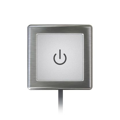 TS02 12V/24V Touch Dimmer Switch 30W Surface Mounted Cabinet Light Switch with RoHS CE EMC for Cabinet LED Lighting