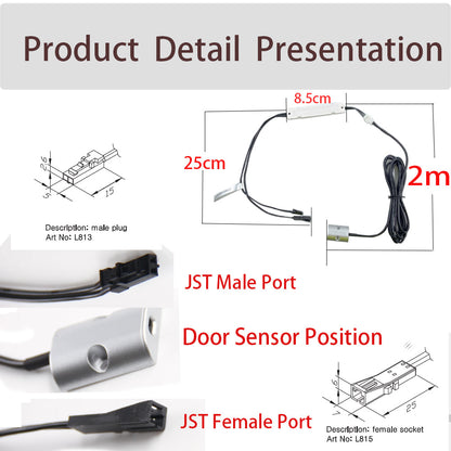 Smart Switch IR Door Sensor for LED Strip Light and Under Cabinet Lighting